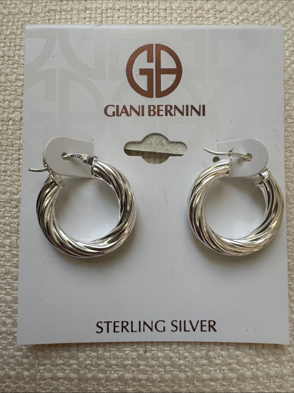 Giani Bernini sterling silver earrings
